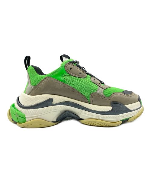 BALENCIAGA（バレンシアガ）BALENCIAGA (バレンシアガ) TRIPLE S グリーン サイズ:SIZE 40の古着・服飾アイテム