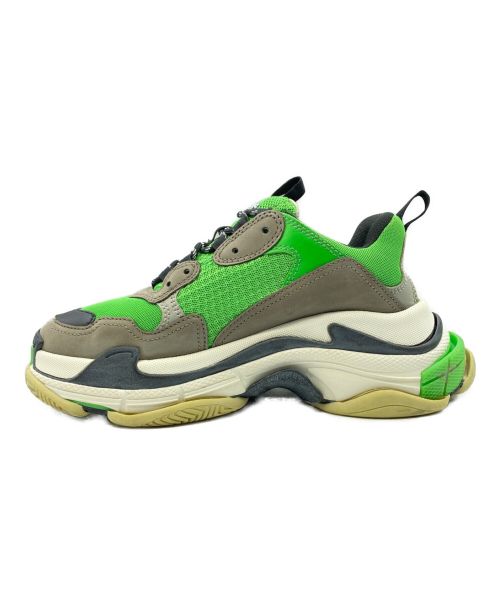 BALENCIAGA（バレンシアガ）BALENCIAGA (バレンシアガ) TRIPLE S グリーン サイズ:SIZE 40の古着・服飾アイテム