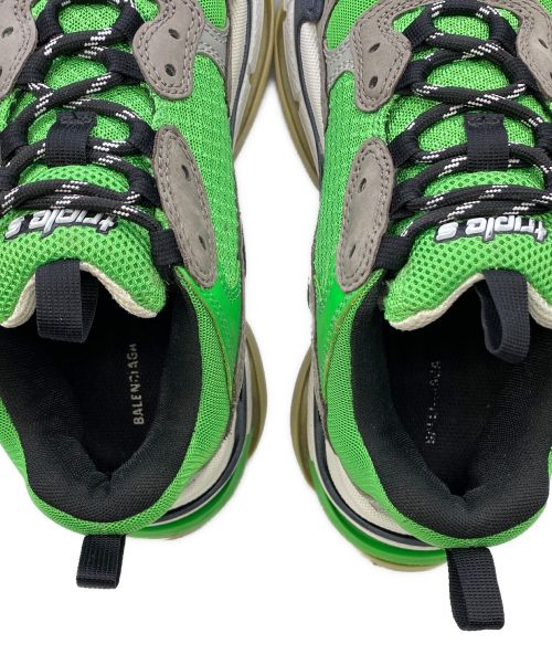BALENCIAGA（バレンシアガ）BALENCIAGA (バレンシアガ) TRIPLE S グリーン サイズ:SIZE 40の古着・服飾アイテム