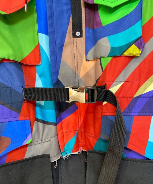 sacai（サカイ）sacai (サカイ) KAWS (カウズ) 2 Way Blouson jacket マルチカラー サイズ:1の古着・服飾アイテム
