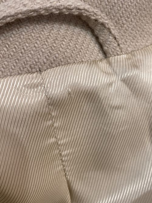 Maison Margiela（メゾンマルジェラ）Maison Margiela (メゾンマルジェラ) REPLICA ダブルブレストウールコート ベージュ サイズ:48の古着・服飾アイテム