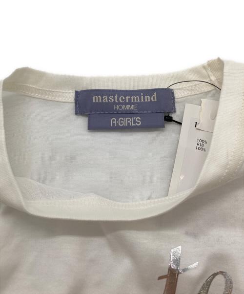 Mastermind HOMME（マスターマインド オム）Mastermind HOMME (マスターマインド オム) Tシャツ ホワイト サイズ:Sの古着・服飾アイテム