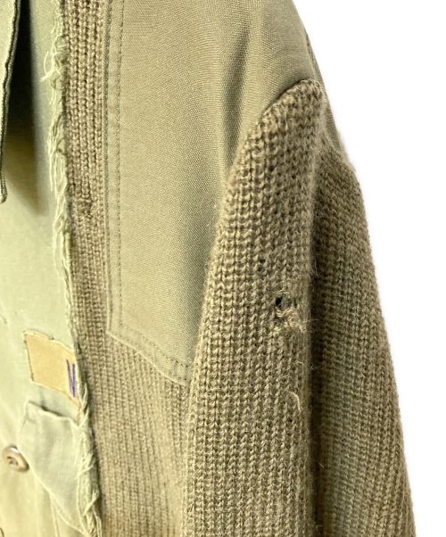 UNDER COVER（アンダーカバー）UNDER COVER (アンダーカバー) UNDAKOVR ONE OFF 再構築ジャケット/Archive グリーン サイズ:-の古着・服飾アイテム