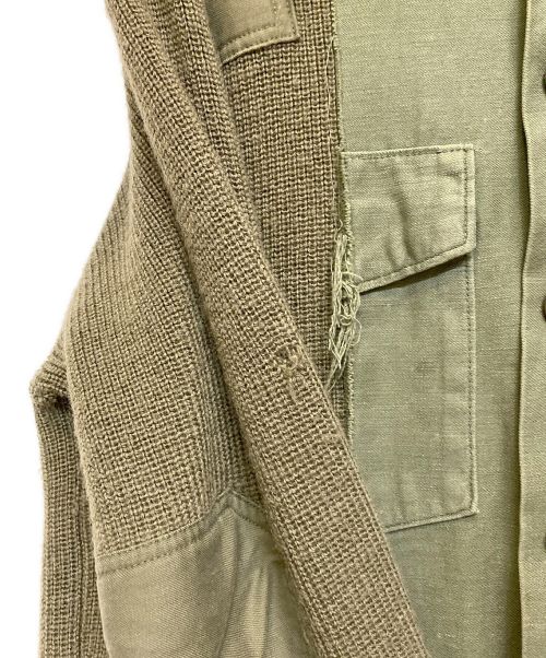 UNDER COVER（アンダーカバー）UNDER COVER (アンダーカバー) UNDAKOVR ONE OFF 再構築ジャケット/Archive グリーン サイズ:-の古着・服飾アイテム