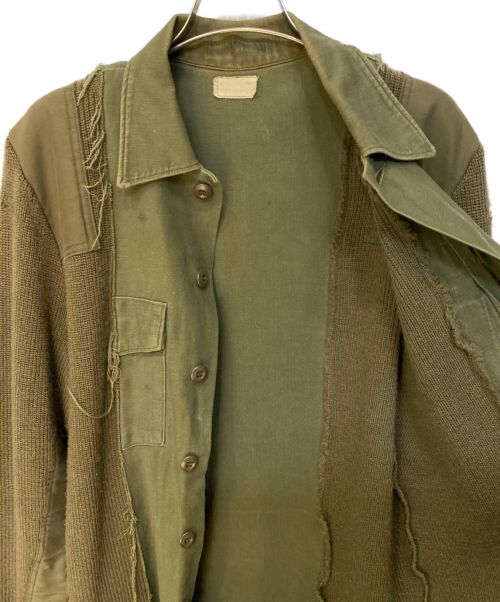 UNDER COVER（アンダーカバー）UNDER COVER (アンダーカバー) UNDAKOVR ONE OFF 再構築ジャケット/Archive グリーン サイズ:-の古着・服飾アイテム