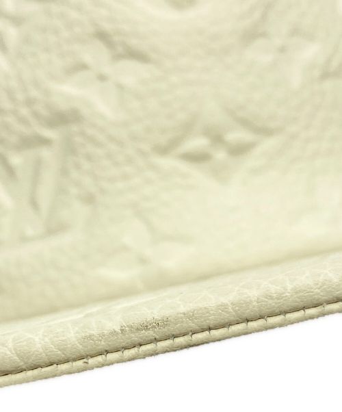 LOUIS VUITTON（ルイ ヴィトン）LOUIS VUITTON (ルイ ヴィトン) モノグラム クイル 1.0 レザーキャップ オフホワイト サイズ:-の古着・服飾アイテム