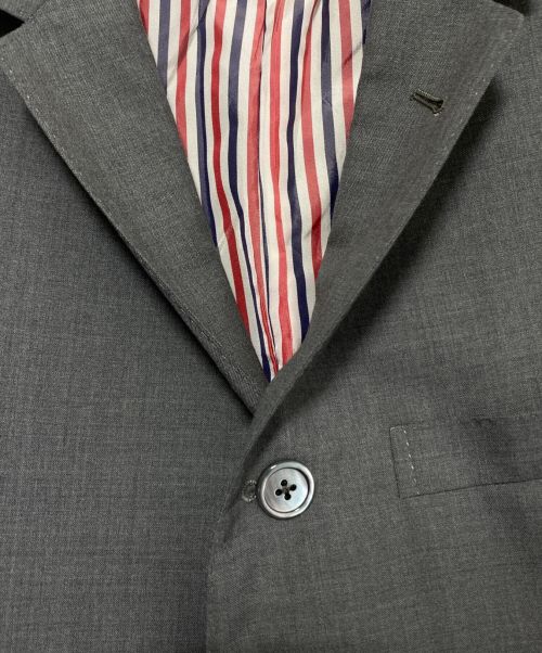 Thom Browne（トムブラウン）Thom Browne (トムブラウン) 4 BAR CLASSIC SPORT JACKET グレー サイズ:SIZE 2の古着・服飾アイテム