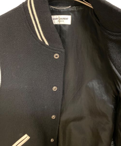 Saint Laurent Paris（サンローランパリ）Saint Laurent Paris (サンローランパリ) テディジャケット ブラック サイズ:50の古着・服飾アイテム
