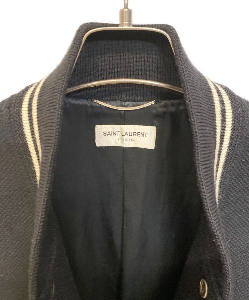 Saint Laurent Paris（サンローランパリ）Saint Laurent Paris (サンローランパリ) テディジャケット ブラック サイズ:50の古着・服飾アイテム