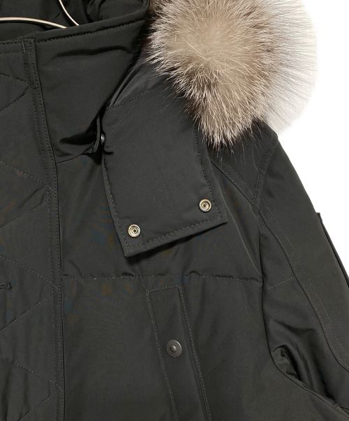 MOOSE KNUCKLES（ムース ナックルズ）MOOSE KNUCKLES (ムース ナックルズ) ROUND ISLAND JACKET ブラック サイズ:Lの古着・服飾アイテム