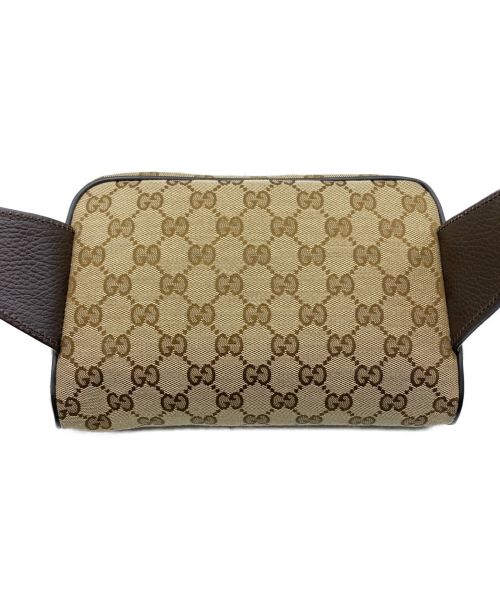 GUCCI（グッチ）GUCCI (グッチ) GGキャンバスボディバッグ ベージュ サイズ:-の古着・服飾アイテム