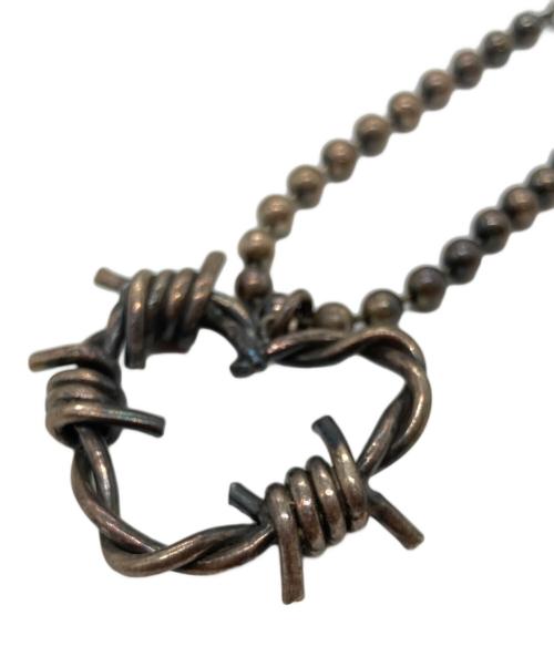 ALICE BLACK（アリス ブラック）ALICE BLACK (アリス ブラック) LULAL リトルハート有刺鉄線ボールチェーンブレスレットの古着・服飾アイテム