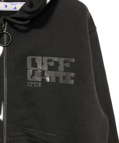 OFFWHITE（オフホワイト）OFFWHITE (オフホワイト) パーカー ブラック サイズ:Sの古着・服飾アイテム