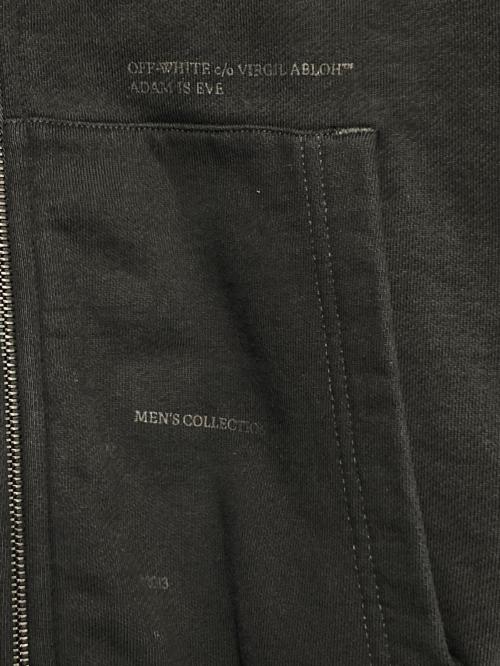 OFFWHITE（オフホワイト）OFFWHITE (オフホワイト) パーカー ブラック サイズ:Sの古着・服飾アイテム