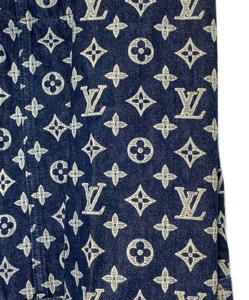 LOUIS VUITTON（ルイ ヴィトン）LOUIS VUITTON (ルイ ヴィトン) Monogram Denim Jacket ネイビー サイズ:46の古着・服飾アイテム