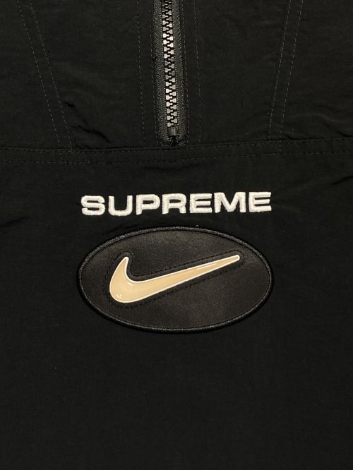 SUPREME（シュプリーム）SUPREME (シュプリーム) NIKE (ナイキ) Jewel Reversible Ripstop Anorak ブラック サイズ:Lの古着・服飾アイテム
