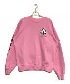 CHROME HEARTS×MATTY BOYクロムハーツ×マッティーボーイ）の古着「PPO VANITY AFFAIR SWTSHRT」｜ピンク
