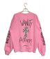 CHROME HEARTS (クロムハーツ) MATTY BOY (マッティー ボーイ) PPO VANITY AFFAIR SWTSHRT ピンク サイズ:L：99800円