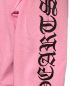 中古・古着 CHROME HEARTS (クロムハーツ) MATTY BOY (マッティー ボーイ) PPO VANITY AFFAIR SWTSHRT ピンク サイズ:L：99800円