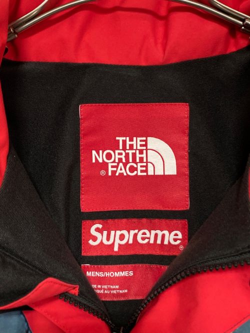 SUPREME（シュプリーム）SUPREME (シュプリーム) THE NORTH FACE (ザ ノース フェイス) Statue of Liberty Mountain Jacket レッド×ブラック サイズ:Mの古着・服飾アイテム
