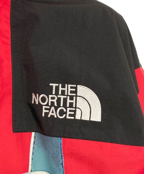 SUPREME（シュプリーム）SUPREME (シュプリーム) THE NORTH FACE (ザ ノース フェイス) Statue of Liberty Mountain Jacket レッド×ブラック サイズ:Mの古着・服飾アイテム