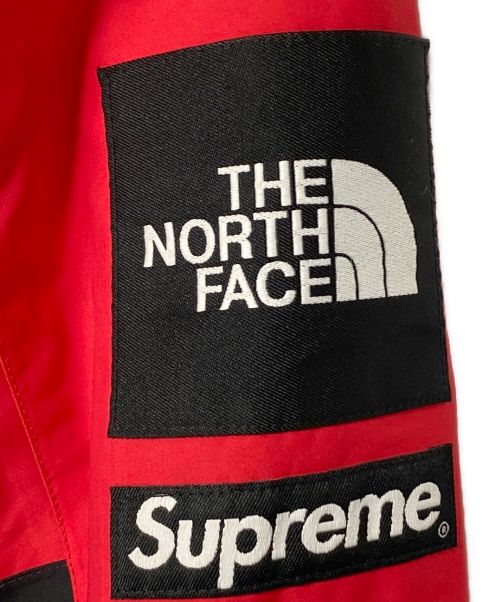 SUPREME（シュプリーム）SUPREME (シュプリーム) THE NORTH FACE (ザ ノース フェイス) Statue of Liberty Mountain Jacket レッド×ブラック サイズ:Mの古着・服飾アイテム