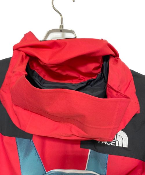 SUPREME（シュプリーム）SUPREME (シュプリーム) THE NORTH FACE (ザ ノース フェイス) Statue of Liberty Mountain Jacket レッド×ブラック サイズ:Mの古着・服飾アイテム