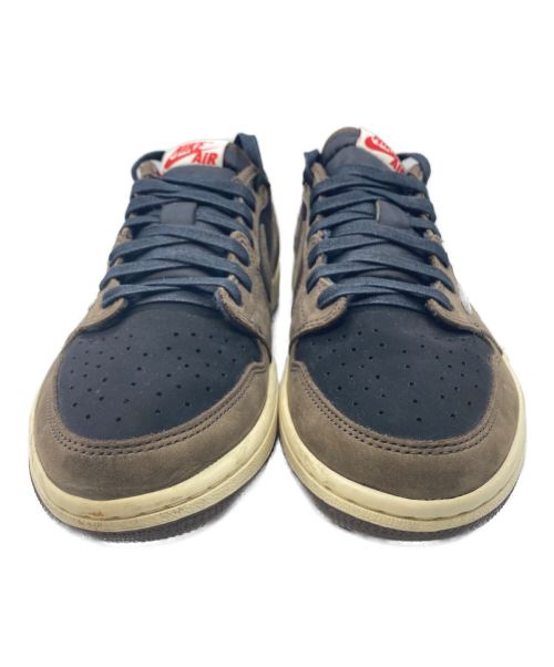 NIKE（ナイキ）NIKE (ナイキ) Travis Scott (トラヴィス スコット) AIR JORDAN1 ブラウン サイズ:26.5cm (US8.5)の古着・服飾アイテム