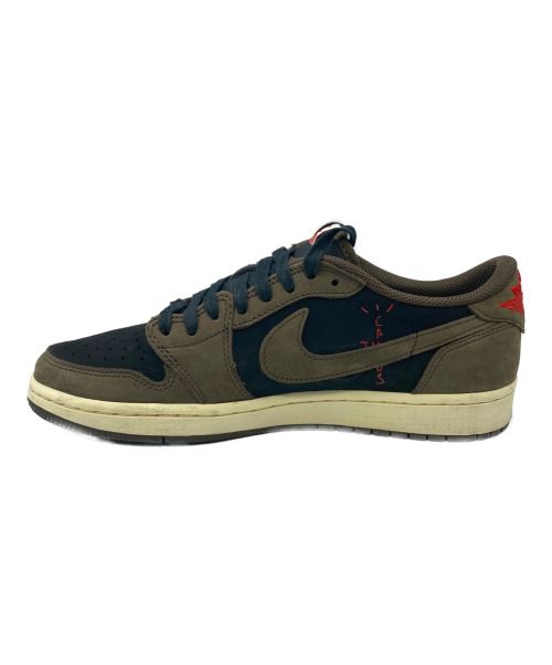 NIKE（ナイキ）NIKE (ナイキ) Travis Scott (トラヴィス スコット) AIR JORDAN1 ブラウン サイズ:26.5cm (US8.5)の古着・服飾アイテム
