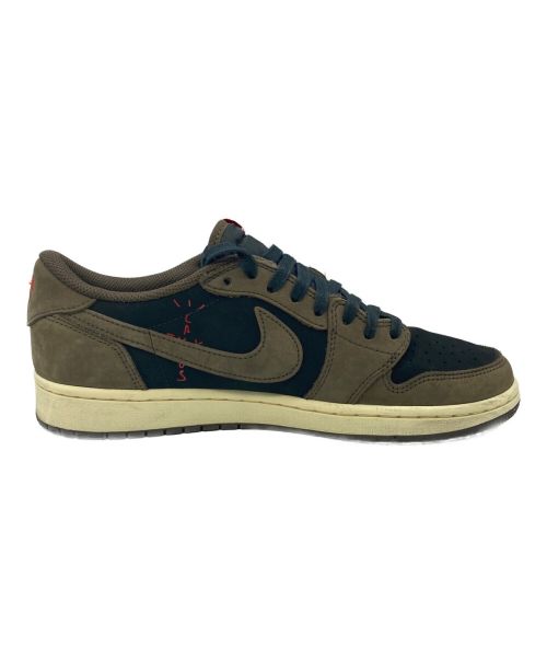 NIKE（ナイキ）NIKE (ナイキ) Travis Scott (トラヴィス スコット) AIR JORDAN1 ブラウン サイズ:26.5cm (US8.5)の古着・服飾アイテム