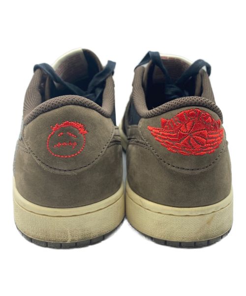 NIKE（ナイキ）NIKE (ナイキ) Travis Scott (トラヴィス スコット) AIR JORDAN1 ブラウン サイズ:26.5cm (US8.5)の古着・服飾アイテム