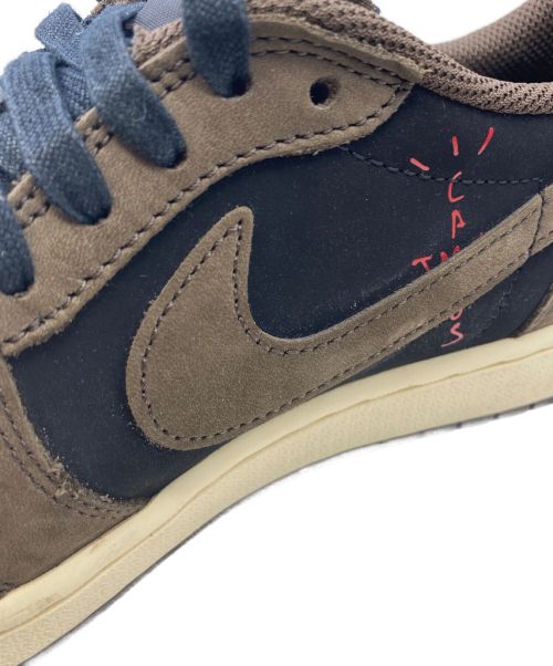 NIKE（ナイキ）NIKE (ナイキ) Travis Scott (トラヴィス スコット) AIR JORDAN1 ブラウン サイズ:26.5cm (US8.5)の古着・服飾アイテム