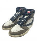 NIKE×Travis Scottナイキ×トラヴィススコット）の古着「AIR JORDAN 1 HIGH OG TS SP」｜ブラウン