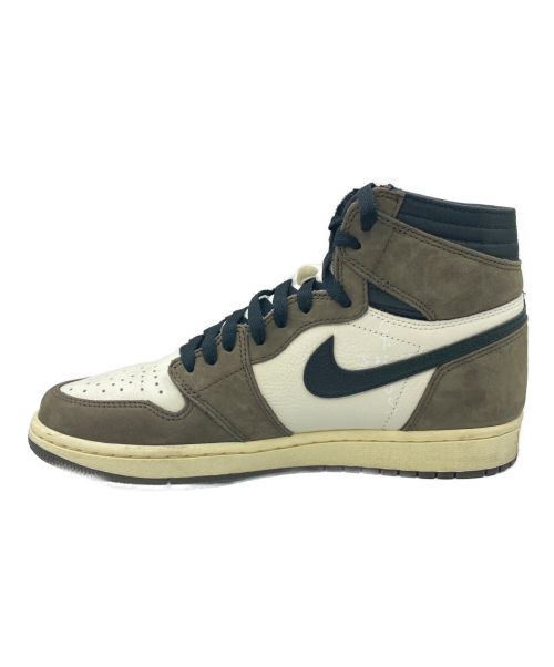 NIKE（ナイキ）NIKE (ナイキ) Travis Scott (トラヴィス スコット) AIR JORDAN 1 HIGH OG TS SP ブラウン サイズ:27cm(US 9)の古着・服飾アイテム
