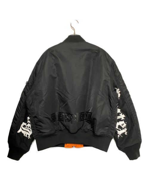 SUPREME（シュプリーム）SUPREME (シュプリーム) BOUNTY HUNTER (バウンティハンター) MA-1 Jacket ブラック サイズ:Lの古着・服飾アイテム