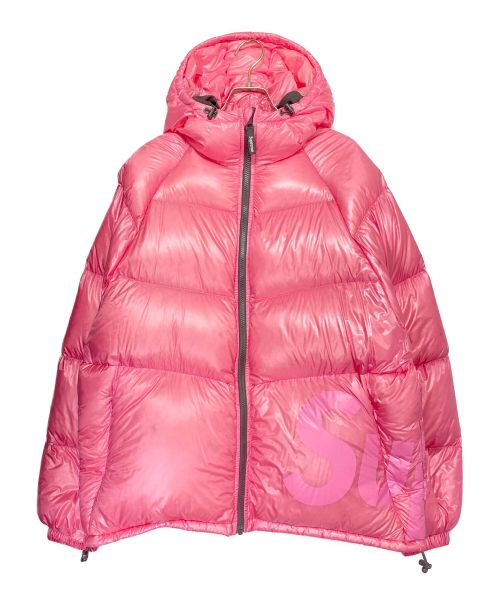SUPREME（シュプリーム）SUPREME (シュプリーム) HOODED DOWN JACKET ピンク サイズ:Mの古着・服飾アイテム