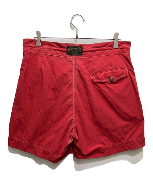 RRL（ダブルアールエル）RRL (ダブルアールエル) スイムハーフパンツ レッド サイズ:31の古着・服飾アイテム