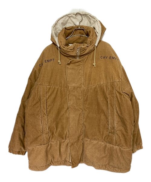 C.E（シーイー）C.E (シーイー) cavempt cord parka warm ブラウン サイズ:SIZE Lの古着・服飾アイテム