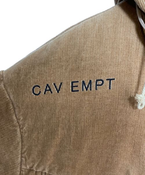C.E（シーイー）C.E (シーイー) cavempt cord parka warm ブラウン サイズ:SIZE Lの古着・服飾アイテム