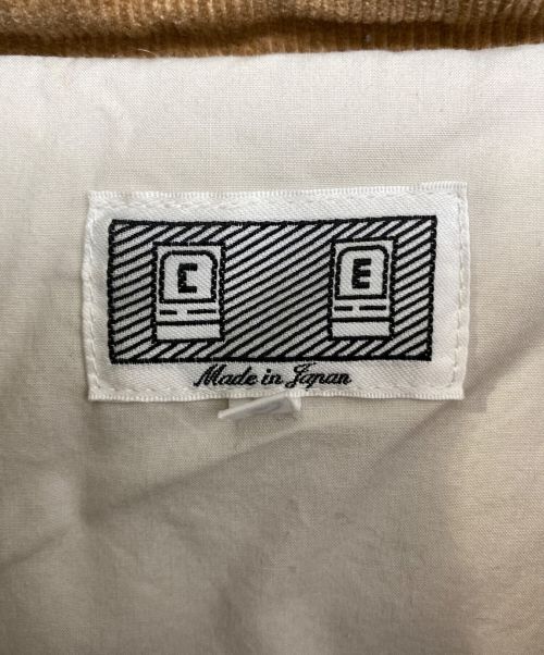 C.E（シーイー）C.E (シーイー) cavempt cord parka warm ブラウン サイズ:SIZE Lの古着・服飾アイテム