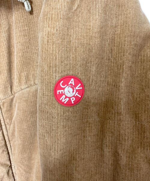 C.E（シーイー）C.E (シーイー) cavempt cord parka warm ブラウン サイズ:SIZE Lの古着・服飾アイテム