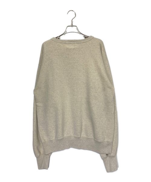 EMOTIONALLY UNAVAILABLE（エモーショナリー・アンアベイラブル）EMOTIONALLY UNAVAILABLE (エモーショナリー・アンアベイラブル) CREW SWEATSH FLOWER アイボリー サイズ:Lの古着・服飾アイテム