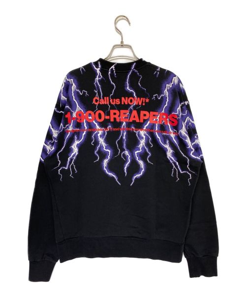 ALEXANDER WANG（アレキサンダー・ワン）ALEXANDER WANG (アレキサンダーワン) Lightning sweatshirt ブラック サイズ:Sの古着・服飾アイテム
