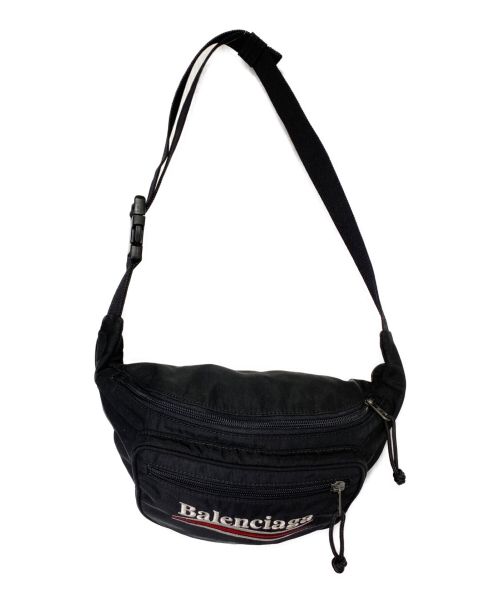 BALENCIAGA（バレンシアガ）BALENCIAGA (バレンシアガ) ボディバッグ ブラック サイズ:-の古着・服飾アイテム