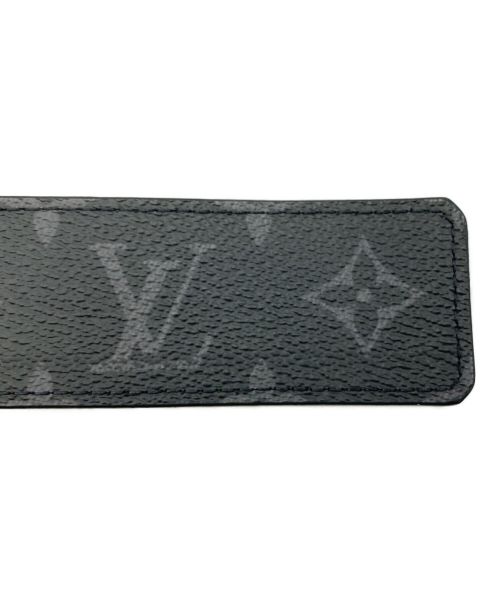 LOUIS VUITTON（ルイ ヴィトン）LOUIS VUITTON (ルイ ヴィトン) LVピラミッド サンチュール ベルト ブラックの古着・服飾アイテム
