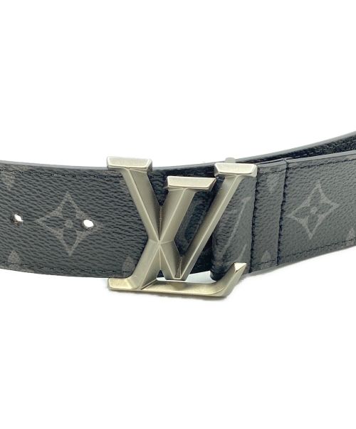 LOUIS VUITTON（ルイ ヴィトン）LOUIS VUITTON (ルイ ヴィトン) LVピラミッド サンチュール ベルト ブラックの古着・服飾アイテム