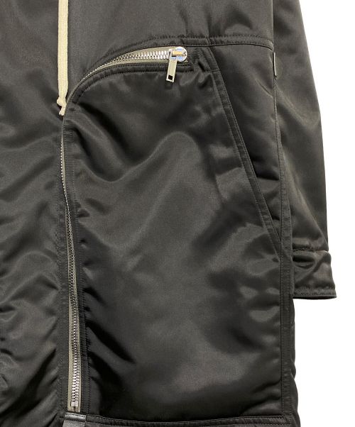 RICK OWENS（リックオウエンス）RICK OWENS (リック オウエンス) BAUHAUS COAT ブラック サイズ:48の古着・服飾アイテム