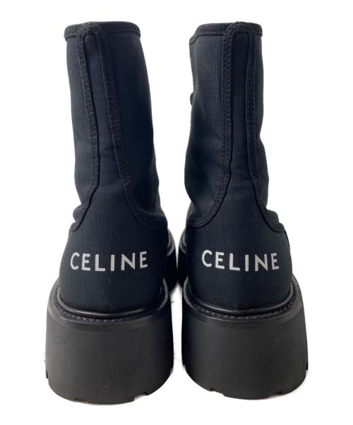 CELINE（セリーヌ）CELINE (セリーヌ) バルキーレースアップ シューズ ブラック サイズ:39の古着・服飾アイテム