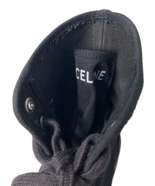 CELINE（セリーヌ）CELINE (セリーヌ) バルキーレースアップ シューズ ブラック サイズ:39の古着・服飾アイテム