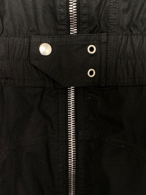 RICK OWENS（リックオウエンス）RICK OWENS (リック オウエンス) BAUHAUS CARGO JUMP SUIT ブラック サイズ:48の古着・服飾アイテム